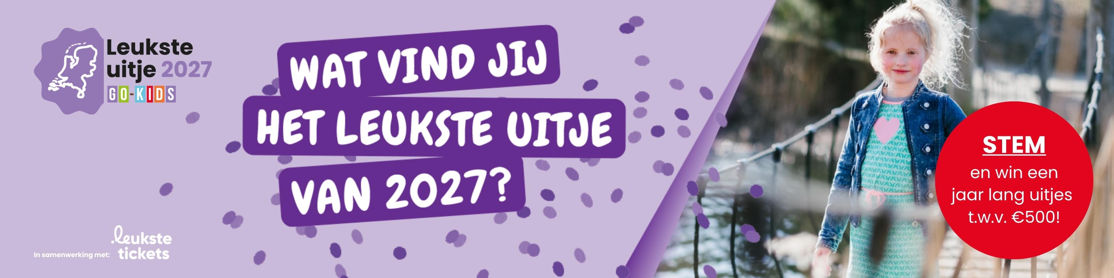 Leukste uitje verkiezing 2026